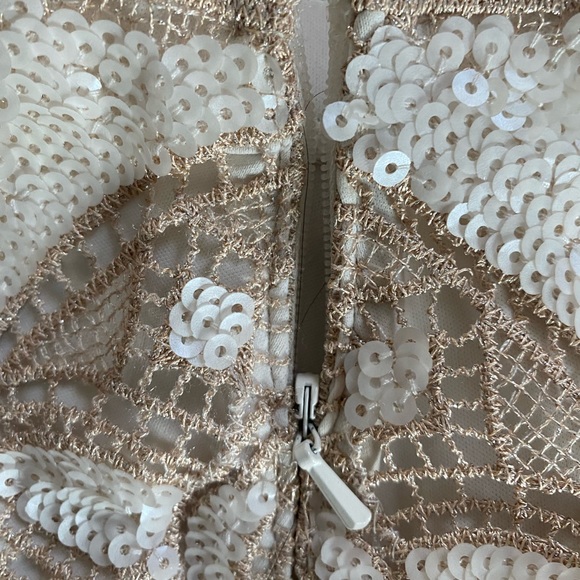 Express Sequined Mini Skirt- like new - Picture 6 of 7